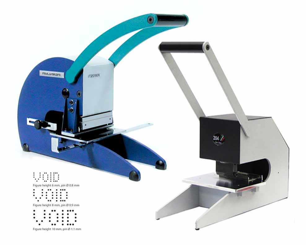 Void Punch Machine both